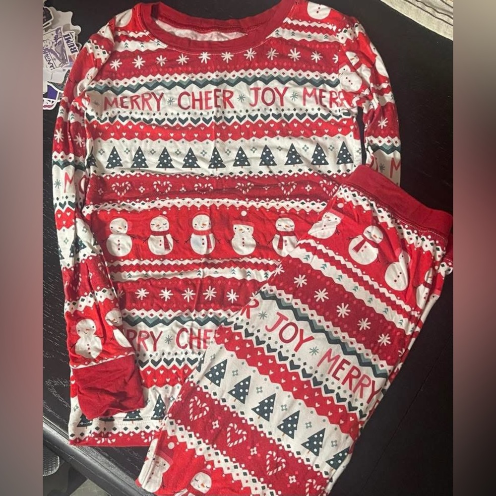 Little Sleepies size 7/8 - Christmas Pjs